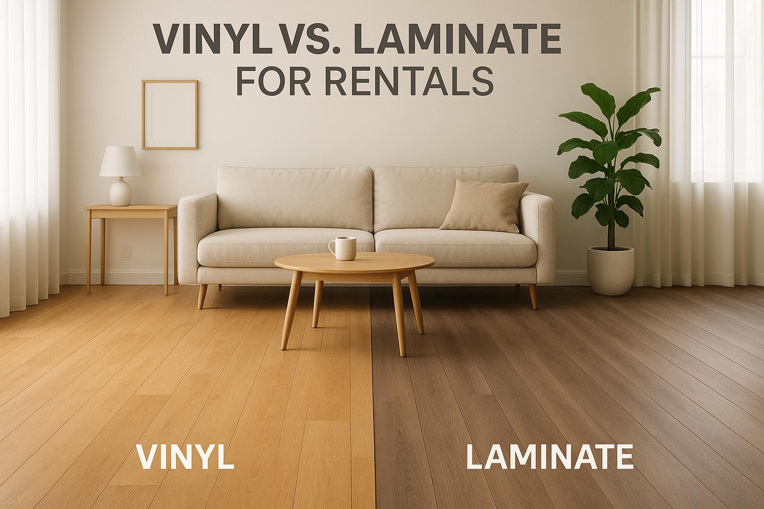 Vinyl vs. Laminate for Rentals