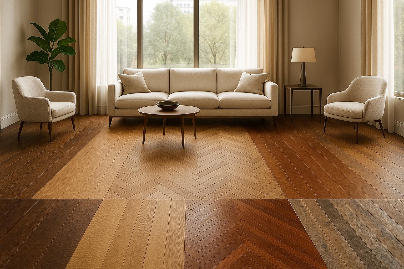 Illustration of Top Hardwood Flooring Styles For Luxury Condos