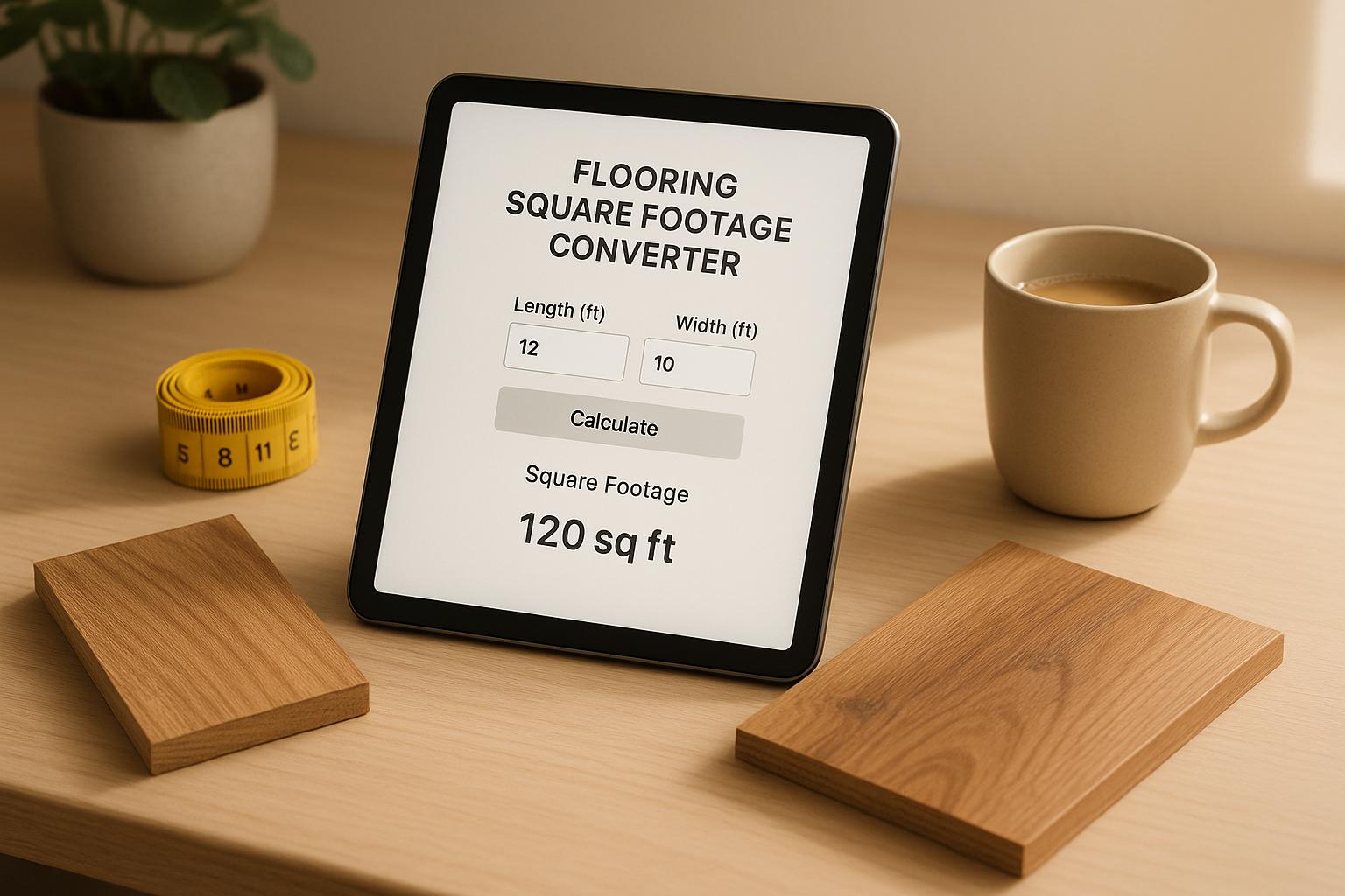 Flooring Square Footage Converter