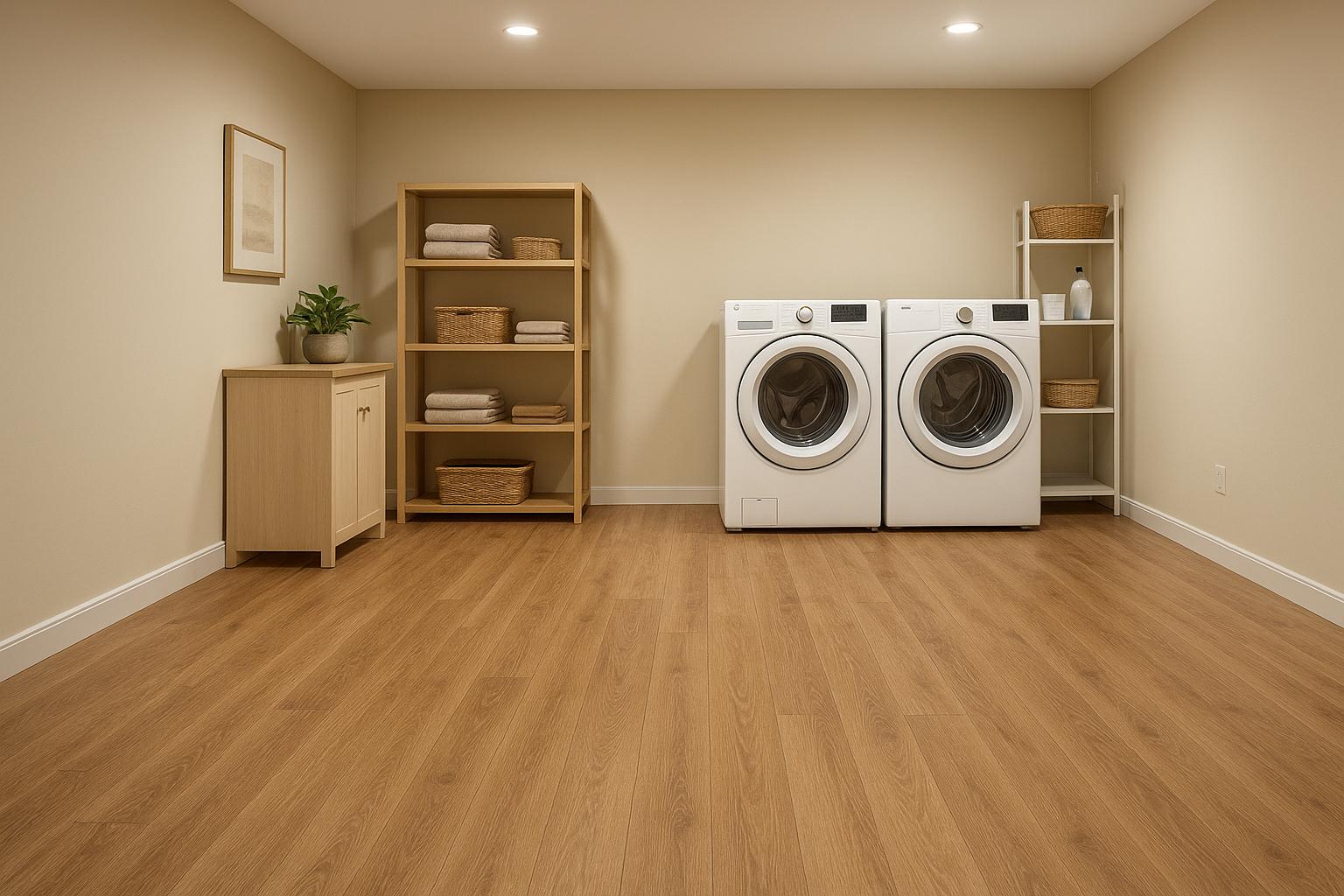 How to Install Sheet Vinyl Flooring in Basement or Laundry