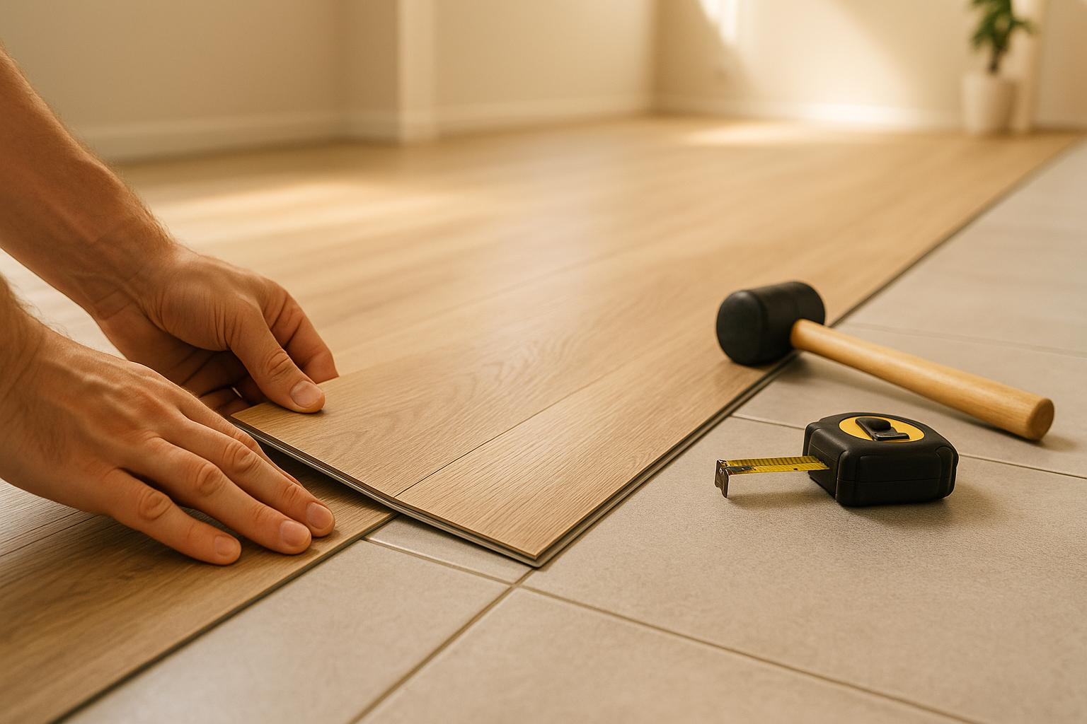 How to Install Click Vinyl Over Tile: Step-by-Step Guide