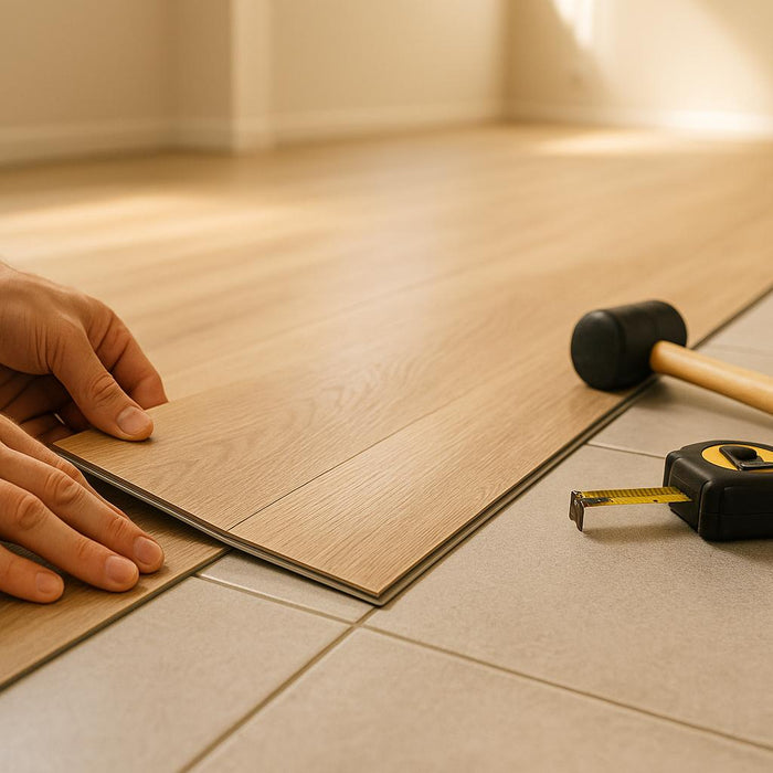 How to Install Click Vinyl Over Tile: Step-by-Step Guide