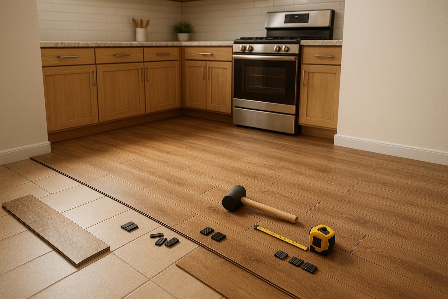 How to Install LVP Flooring: Kitchen DIY Guide