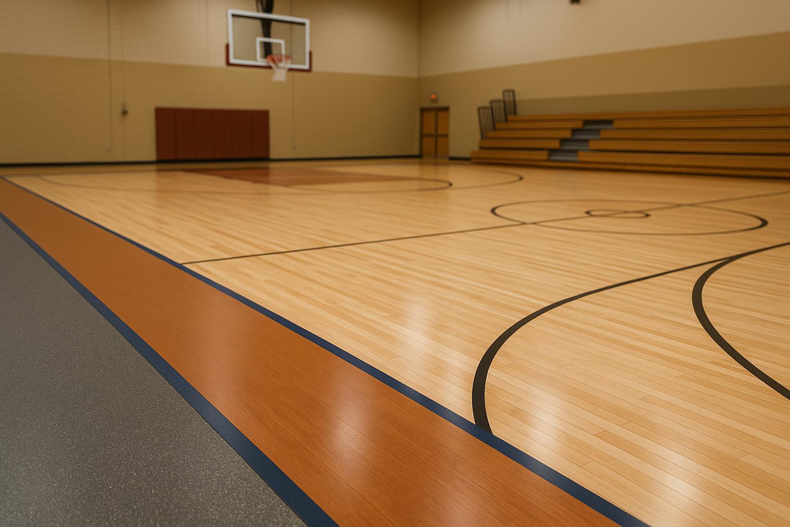 Best Flooring for School Gym Basketball Courts