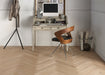 Panaget - French oak Classic/Authentic Tufeau, Herringbone 90 - Engineered Hardwood Floors 