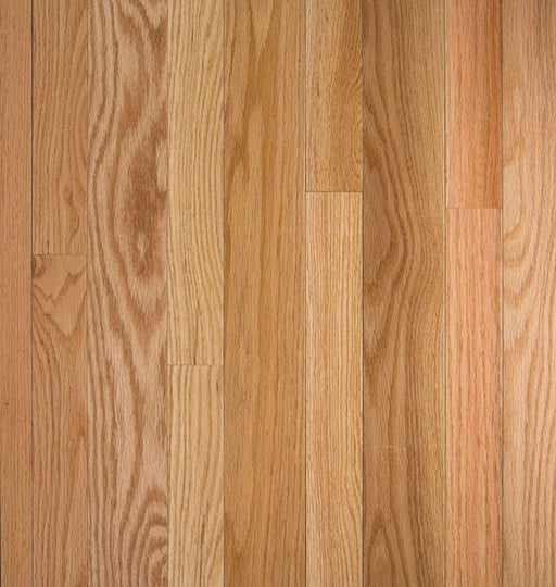 Somerset Hardwood Flooring - Somerset High Gloss Natural Solid Red Oak 2-1/4″ - Solid Wood Floors 