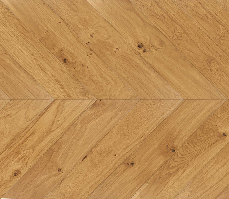 Panaget - French oak Zenitude Miel, Chevron 139 - Engineered Hardwood Floors 