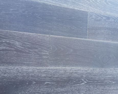 Country Wood Flooring - 7.5" Eng. Euro Oak WireBrushed/UVOiled Cremant Color - Engineered Hardwood Floors 