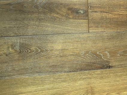 Country Wood Flooring - 7.5" Eng. Euro Oak WireBrushed/UVOiled Cellar Color - Engineered Hardwood Floors 