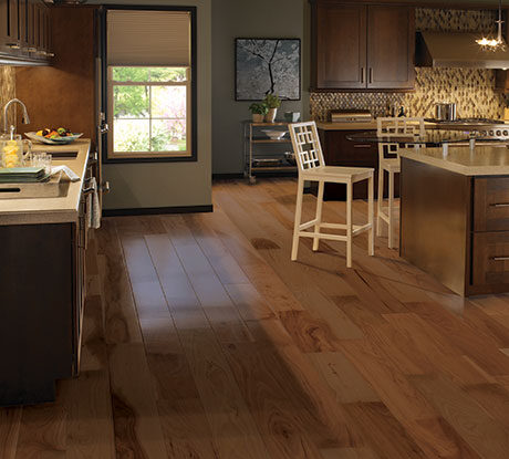 Somerset Hardwood Flooring - Somerset Wide Plank Saddle Hickory - Engineered Hardwood Floors 