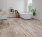 Inhaus Flooring - Pepper Travertine - Vinyl Floors 