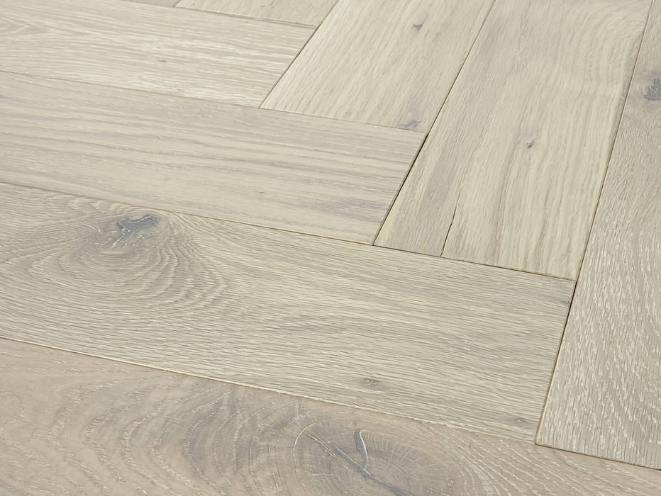 Monarch Plank - Lago Como Herringbone Engineered Hardwood - Engineered Hardwood Floors 