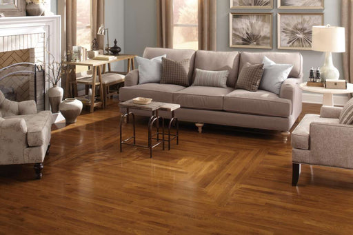 Somerset Hardwood Flooring - Somerset Color Gunstock White Oak - Engineered Hardwood Floors 