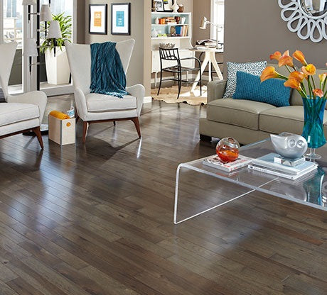 Somerset Hardwood Flooring - Somerset Character Ember Hickory 4″ Solid - Solid Wood Floors 