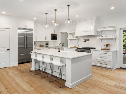 Monarch Plank - True Teak Bleached Light Rustic Engineered Hardwood - Engineered Hardwood Floors 