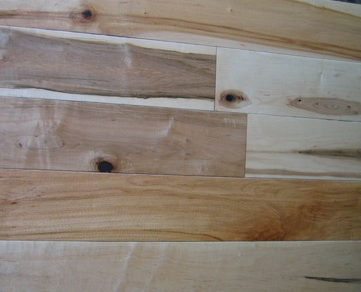 Country Wood Flooring - Maple Solid 3-1/2" Natural Country/Rustic - Solid Wood Floors 