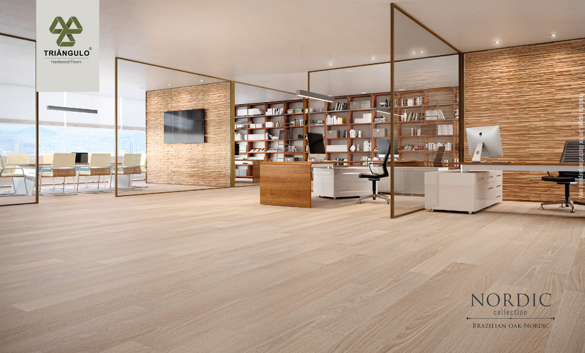 Triangulo - Brazilian Oak Nordic - Engineered Hardwood Floors 