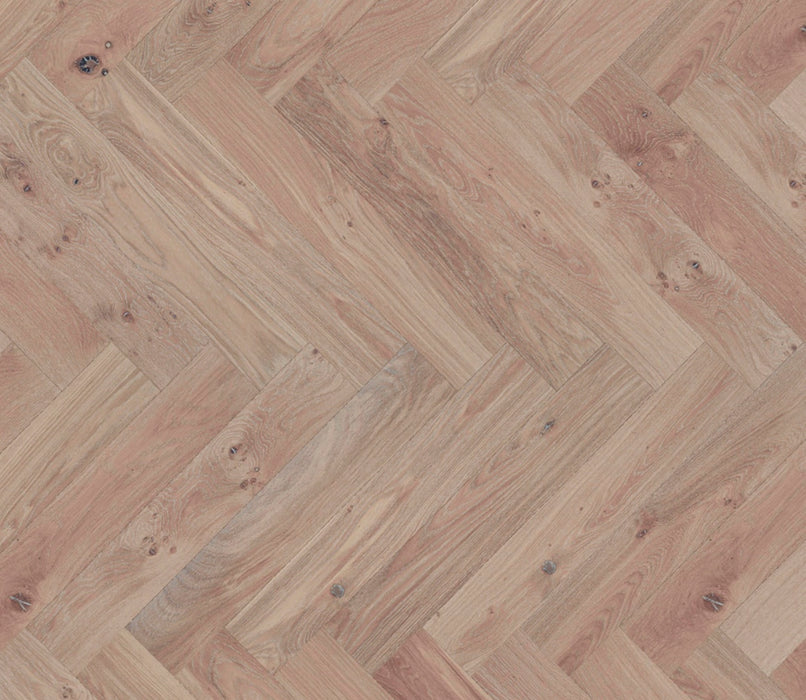 Panaget - French oak Zenitude-Origine Tufeau, Herringbone 139 - Engineered Hardwood Floors 