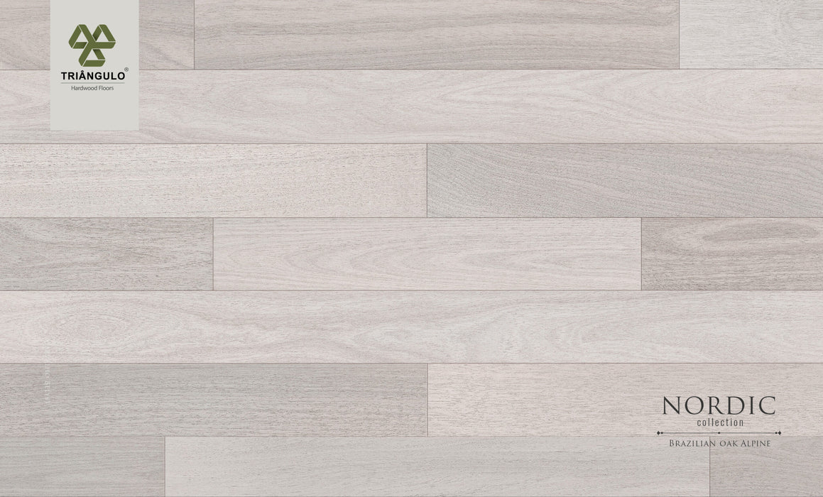 Triangulo - Brazilian Oak Alpine - Engineered Hardwood Floors 