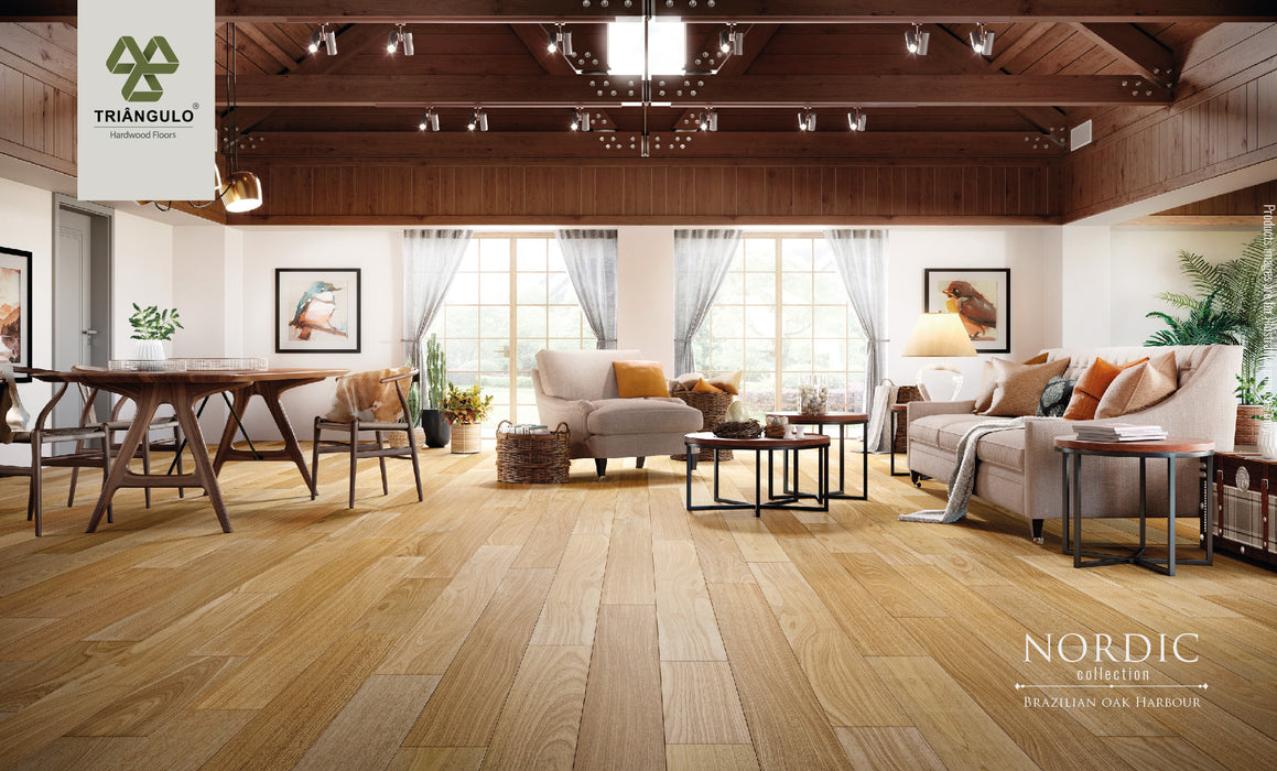 Triangulo - Brazilian Oak Harbour - Engineered Hardwood Floors 