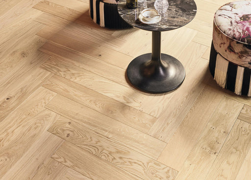 Panaget - French oak Zenitude Bois flotte High Traffic, Herringbone 139 - Engineered Hardwood Floors 