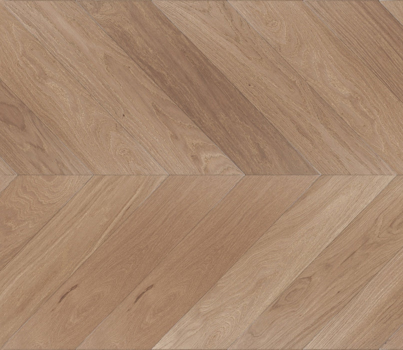 Panaget - French oak Authentic Cafe creme, Chevron 139 - Engineered Hardwood Floors 