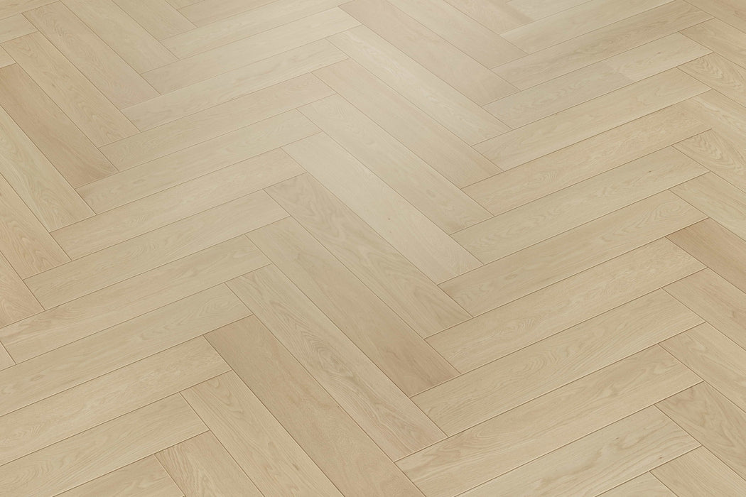 Compass Materials - Azure-Herringbone - Engineered Hardwood Floors 