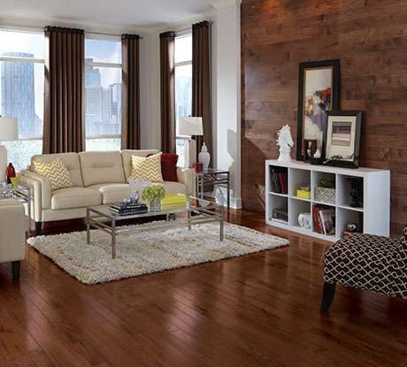 Somerset Hardwood Flooring - Somerset Color Mocha Red Oak 4″ Solid - Solid Wood Floors 