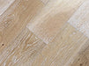 Country Wood Flooring - 6"Solid WireBrushed/UV Oiled Oak OldCastle - Solid Wood Floors 