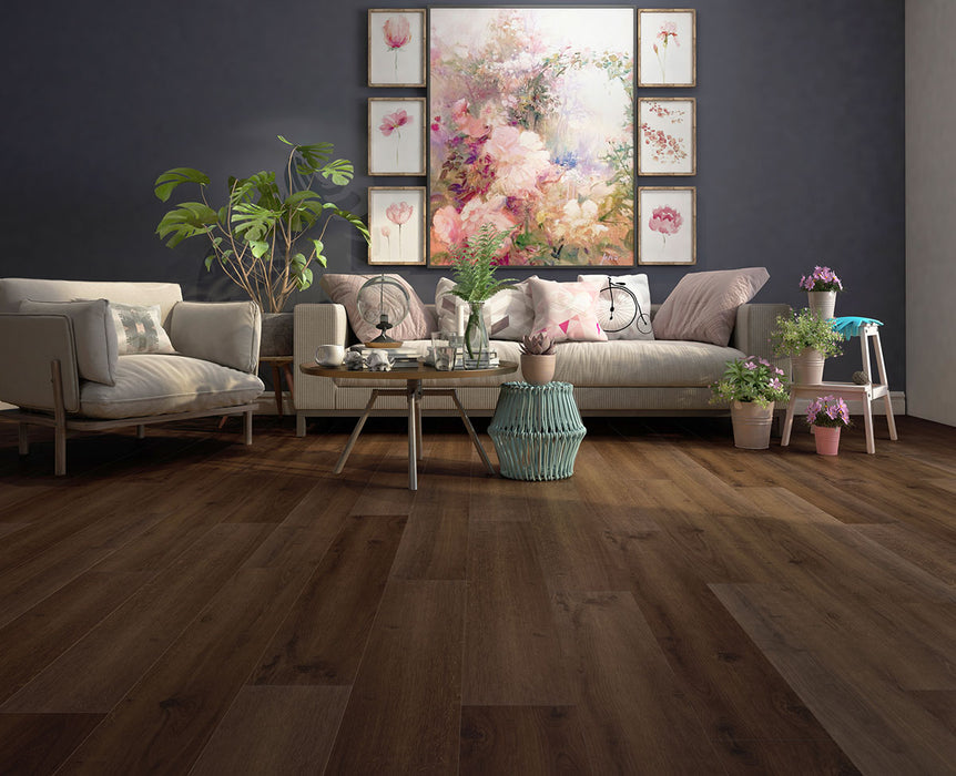 Inhaus Flooring - Cask Oak - Laminate Floors 