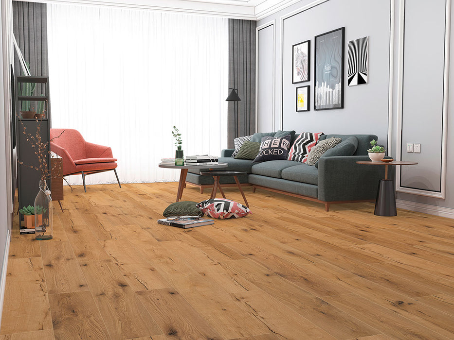 Inhaus Flooring - White Oak - Laminate Floors 