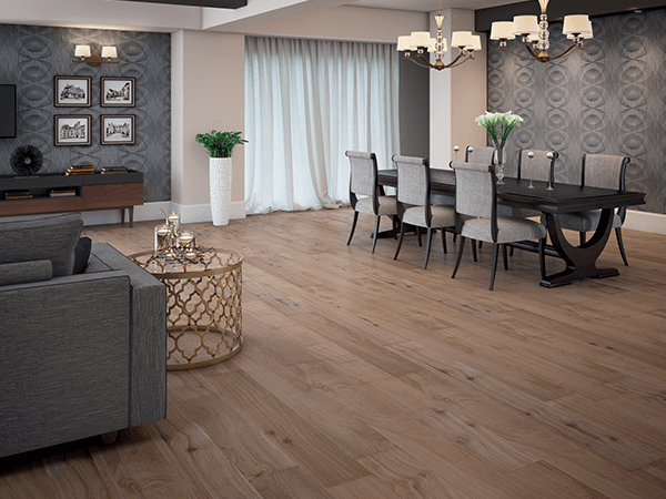 Triangulo - Amazon Oak Almond E.Wide - Engineered Hardwood Floors 