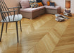 Panaget - French oak Classic Satin, Chevron 90 - Engineered Hardwood Floors 